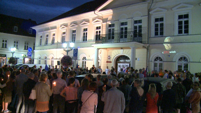 OŚWIĘCIM. „Chcemy veta”, „Wolne sądy”