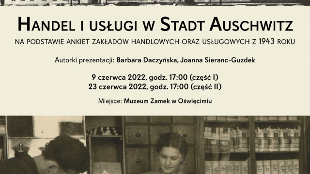 OŚWIĘCIM. „Handel i usługi w Stadt Auschwitz”