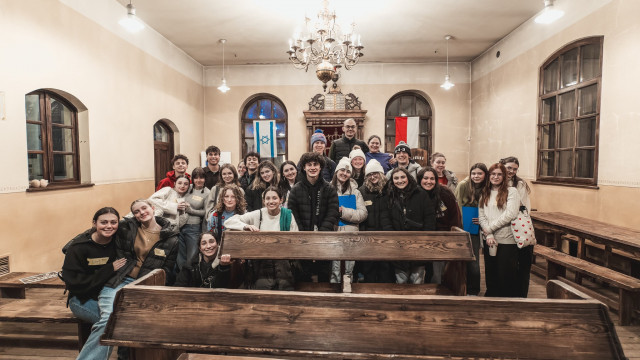 OŚWIĘCIM. Amerykańscy Żydzi chętnie odwiedzają synagogę Chewra Lomdei Misznajot