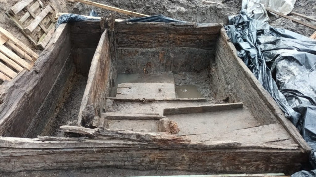 Oświęcim. Archeologiczne odkrycie przy ul. Bulwary. To drewniana żydowska mykwa