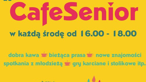 OŚWIĘCIM. Cafe Senior na Czecha 8. Szansa na zawiązanie nowych znajomości w jesieni wieku