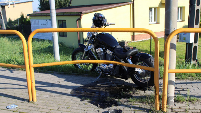 OŚWIĘCIM. Kierowca samochodu osobowego zderzył się z motocyklistą