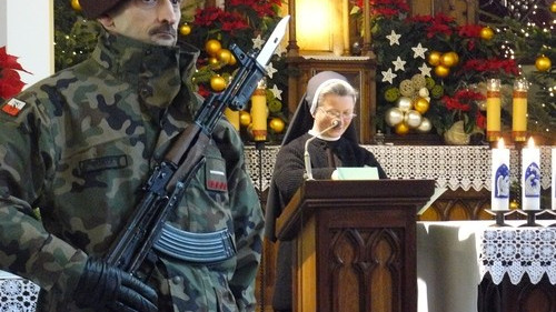 OŚWIĘCIM. Nowi rekruci „Strzelca” złożyli przysięgę w kościółku sióstr serafitek - ZDJĘCIA