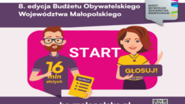 Oświęcim. Ostatni dzień, aby zagłosować na projekty ujęte w Budżecie Obywatelskim Województwa Małopolskiego