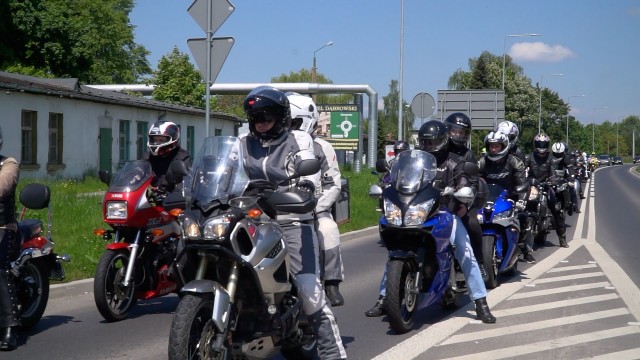 OŚWIĘCIM. Parada motocyklistów przejechała ulicami miasta