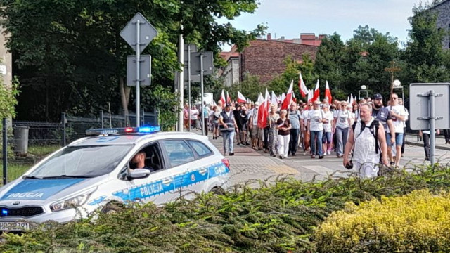 OŚWIĘCIM. Policja zabezpieczyła uroczystość 82. rocznicy męczeńskiej śmierci św. Maksymiliana Kolbego