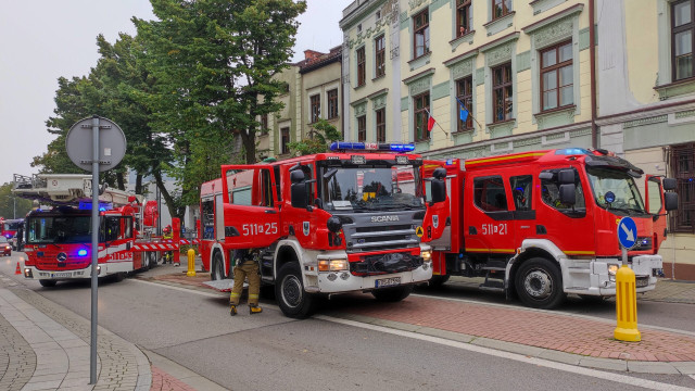 OŚWIĘCIM. Pożar zasilania awaryjnego serwerowni w Urzędzie Miasta