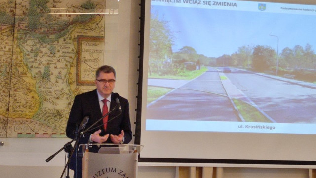 Oświęcim.  Prezydent Oświęcimia Janusz Chwierut podsumował kadencję 2018-2024. Ogłosił też start w wyborach samorządowych