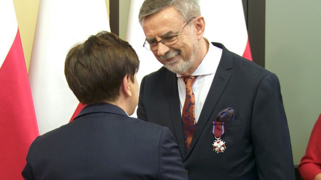 OŚWIĘCIM. Radiolog Czesław Pływacz odznaczony przez Prezydenta RP