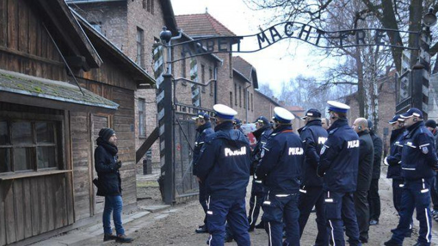 Oświęcim - seminarium dla policjantów w Auschwitz-Birkenau