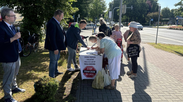 OŚWIĘCIM. Stop podwyżkom od lipca: Akcja zbierania podpisów w Oświęcimiu