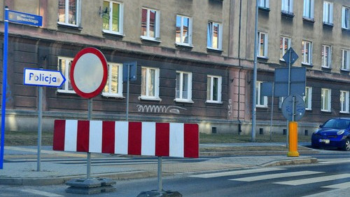 OŚWIĘCIM. Ulica Słowackiego od dziś zamknięta. Objazdy dla zmotoryzowanych - ZDJĘCIA