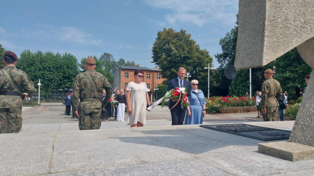 Oświęcim.  Uroczyście obchodzono 104. rocznicę Bitwy Warszawskiej oraz Święto Wojska Polskiego