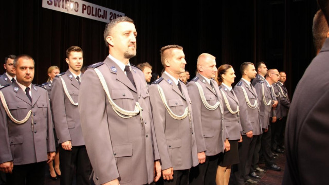 OŚWIĘCIM. Uroczyste obchody Święta Policji oraz 99. rocznicy jej powstania