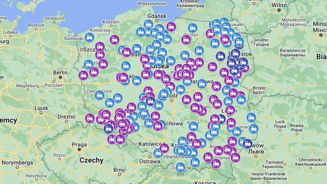 OŚWIĘCIM. W piątek 9 lutego rolnicy zablokują drogi w całej Polsce. Sprawdź mapę blokad