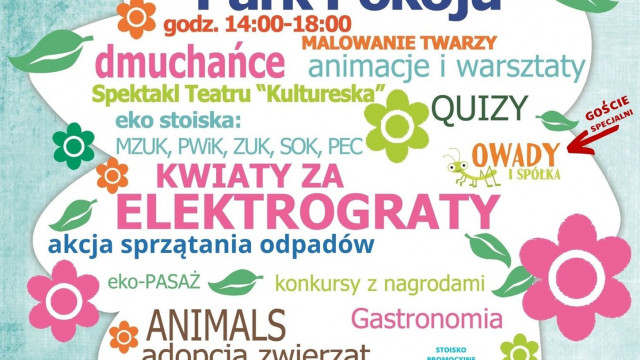 OŚWIĘCIM. W sobotę 27 maja odbędzie się Eko Majówka 2023