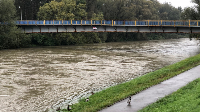 OŚWIĘCIM. W stolicy powiatu oświęcimskiego obowiązuje alarm powodziowy