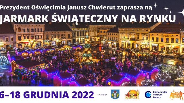 OŚWIECIM. Wigilia Miejska w ostatni dzień Jarmarku Świątecznego A.D. 2022