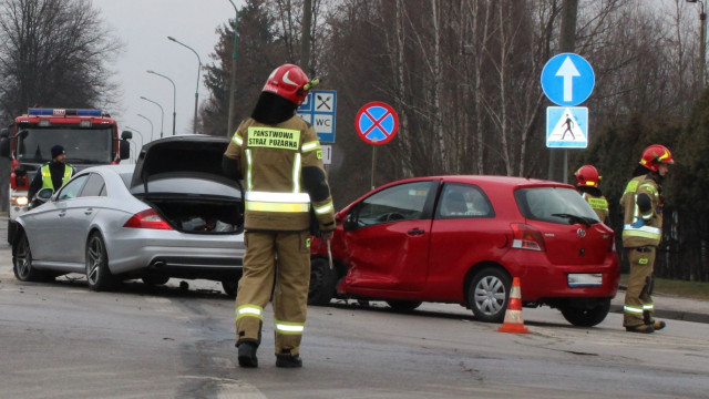 OŚWIĘCIM. Wypadek dwóch samochodów