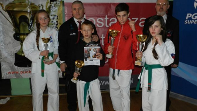 Oświęcim/Jelenia Góra - cztery medale dla młodych karateków z OKK