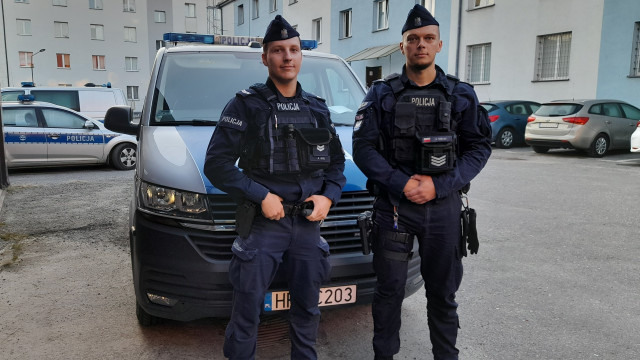 Oświęcimscy Policjanci ocalili kolejne życie 