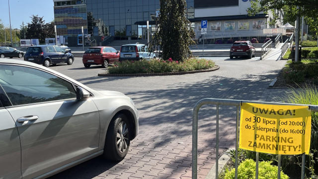 Parking przy OCK będzie zamknięty przez sześć dni