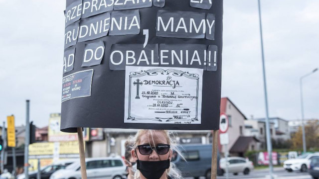 „Piekło Kobiet” rozlało się na całą Małopolskę. Protesty nie ustają