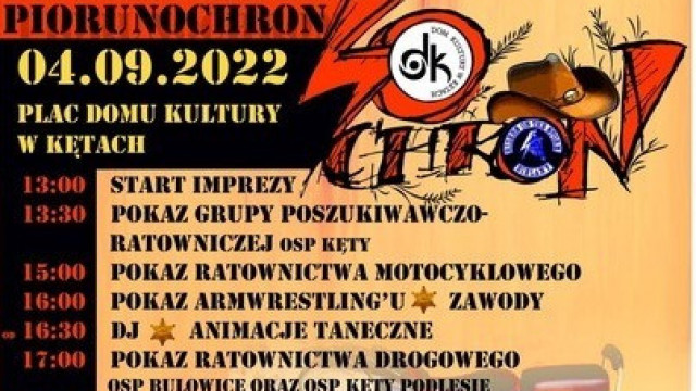 PIORUNOCHRON w Kętach - zapraszamy