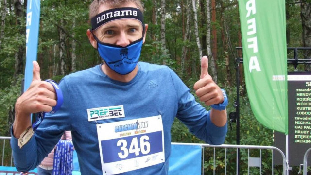 Piotr Łobodziński wygrał Chechło Run 2020. Aura nie odstraszyła miłośników biegania
