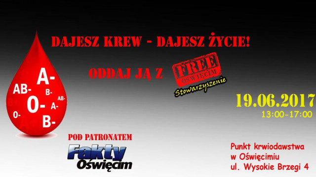 Podaruj życie z Free Oświęcim i FO