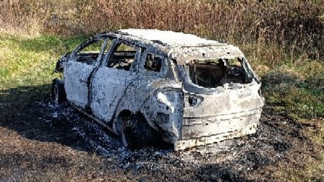 PODOLSZE. W spalonym samochodzie znaleziono zwęglone zwłoki wędkarza