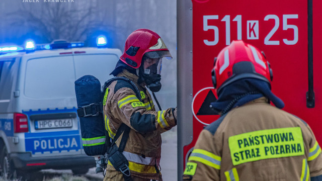 Podtrucie tlenkiem węgla w Oświęcimiu. Kobieta z synem trafili do szpitala