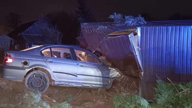 Polanka Wielka: 30-letni obywatel Ukrainy spowodował kolizję po alkoholu – miał 2,3 promila