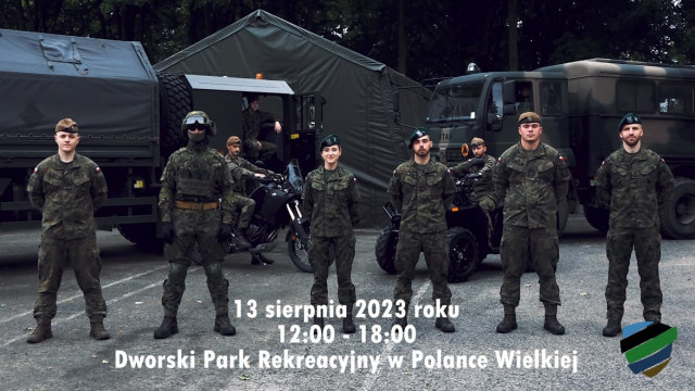 POLANKA WIELKA. W niedzielę 13 sierpnia Piknik Wojskowy „Silna Biało-Czerwona”