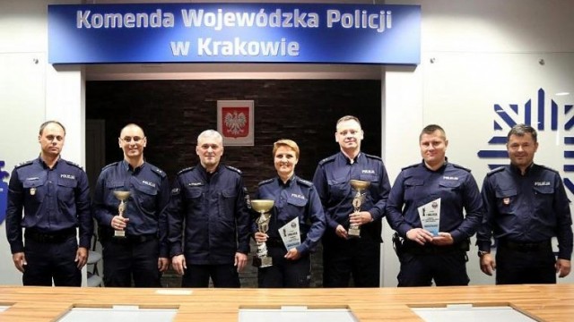Policjantka z komisariatu w Kętach najlepsza w Małopolsce