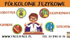 Półkolonie językowe z Face2Face - ostatnie wolne miejsca! [OGŁOSZENIE PŁATNE]