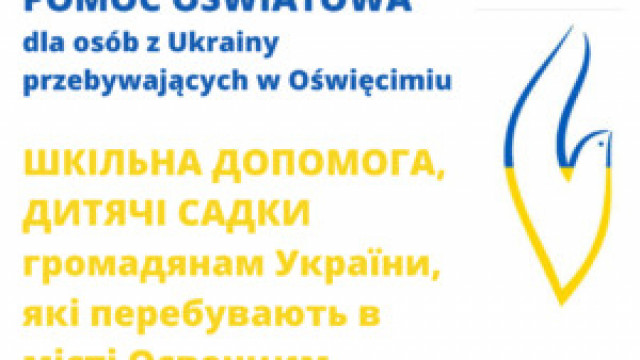 Pomoc w znalezieniu przedszkola lub szkoły w Oświęcimiu dla osób z Ukrainy