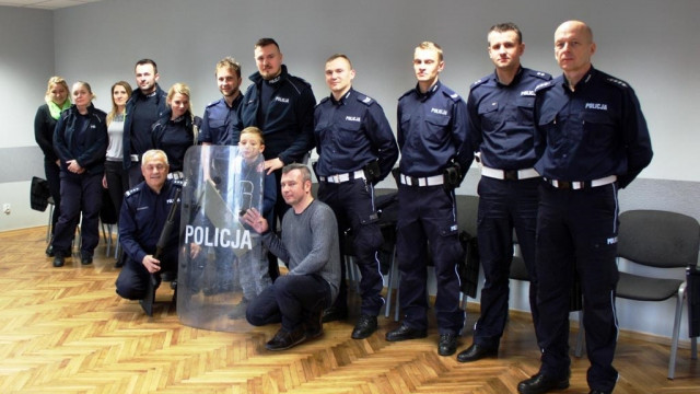 Posterunkowy Tymonek Stanek. Policjanci spełniają marzenia – FOTO