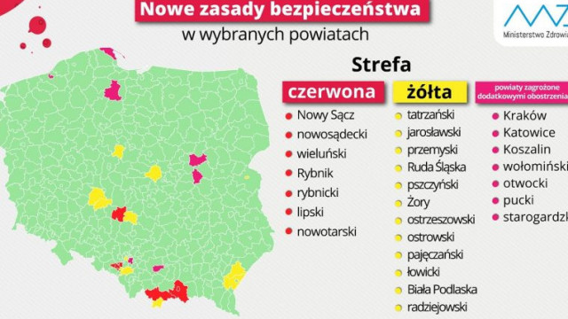 Powiat oświęcimski nadal w zielonej strefie - InfoBrzeszcze.pl