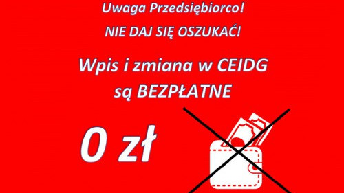 POWIAT. Płatny wpis to ściema. Przedsiębiorco, nie daj się zrobić w konia!