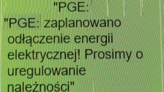 POWIAT. Rozsyłają fałszywe sms o braku płatności