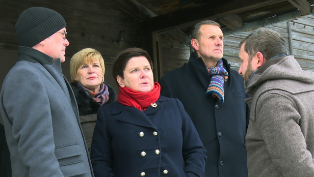 POWIAT. Wizyta premier Beaty Szydło i ministra kultury Jarosława Sellina