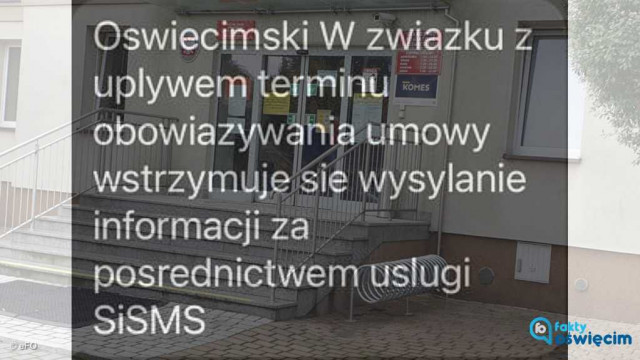 Powiat wstrzymał wysyłanie ostrzeżeń sms