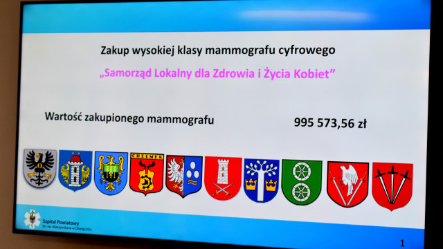 Powiatowa lecznica z nowoczesnym mammografem cyfrowym