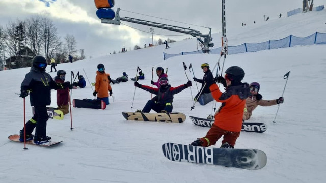 Powiatowe Igrzyska Dzieci i Młodzieży oraz Licealiada w Snowboardzie