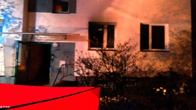 Pożar w bloku w Kętach. Nie żyje 89-latka