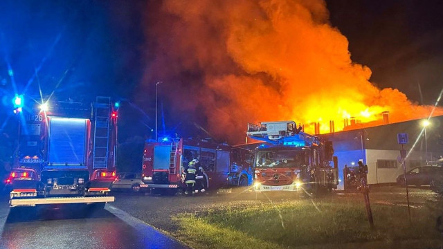 Pożar w zakładzie produkcyjnym w Malcu: dziś specjalne oględziny pogorzeliska