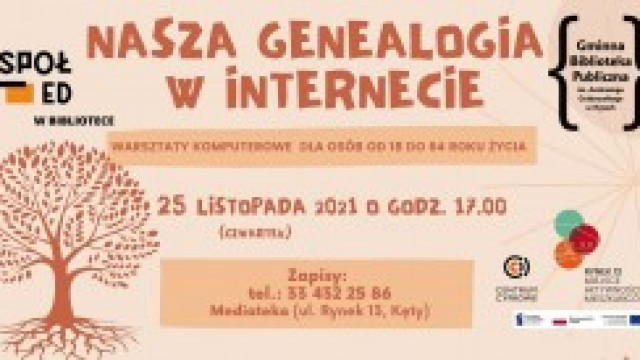 Poznaj swoją genealogię w Internecie