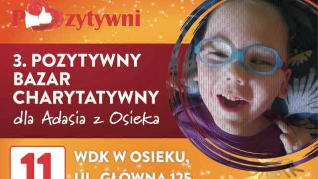 Pozytywnie, charytatywnie, świątecznie – Bazar dla Adasia