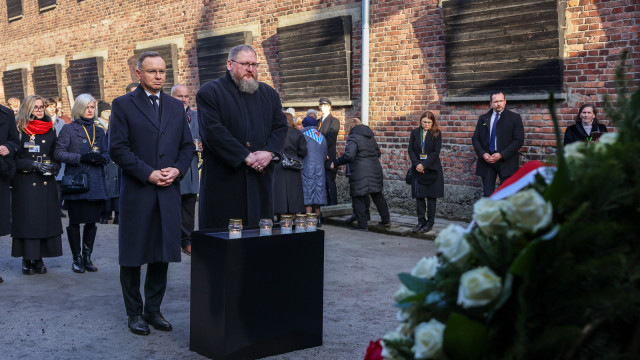 Prezydent Andrzej Duda na obchodach 80. rocznicy wyzwolenia Auschwitz